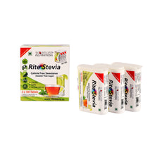 Load image into Gallery viewer, Rite Stevia Tablets in Dispenser 300 Count (3 boxes of 100 each) – LACTOSE FREE Natural Zero Calorie Sweetener Tabs