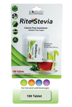 Load image into Gallery viewer, Rite Stevia Tablets in Dispenser 100 Count
