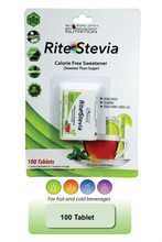 Load image into Gallery viewer, Rite Stevia Tablets in Dispenser 100 Count